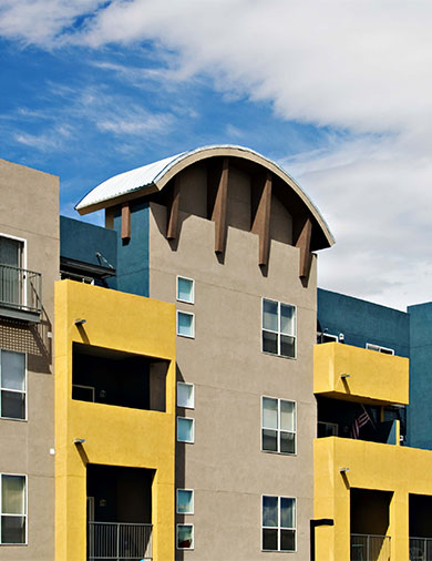 Apartment with Multiple Colors